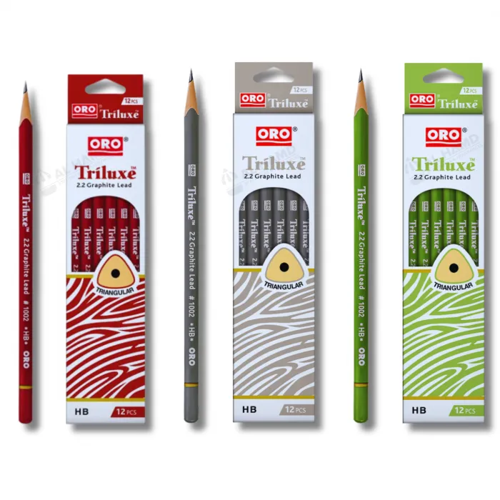 ORO Triluxe Pencil Art # 1002 12Pcs Pkt