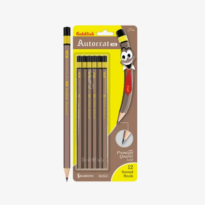 Goldfish Autocrate HB Pencil GFACr 12's Pkt