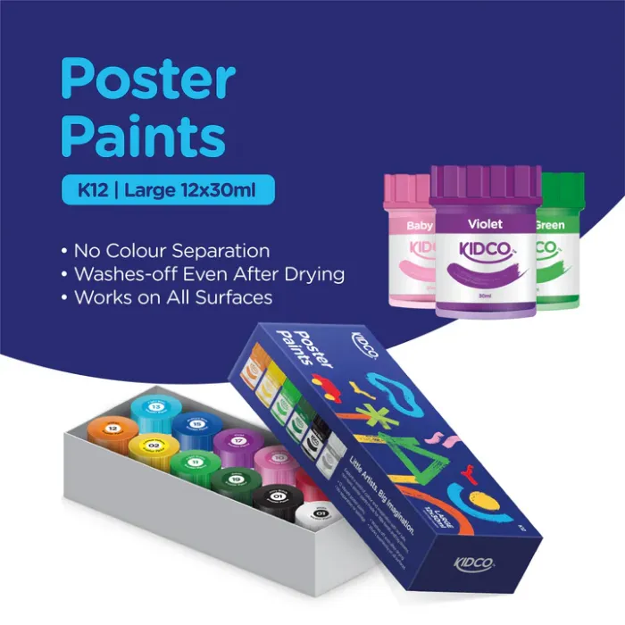 Kidco Poster Colour Large K-12 12L