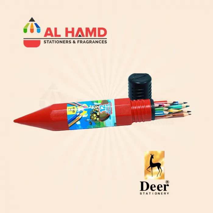 Deer PC Full 12c Pencil Box Pencil Shape