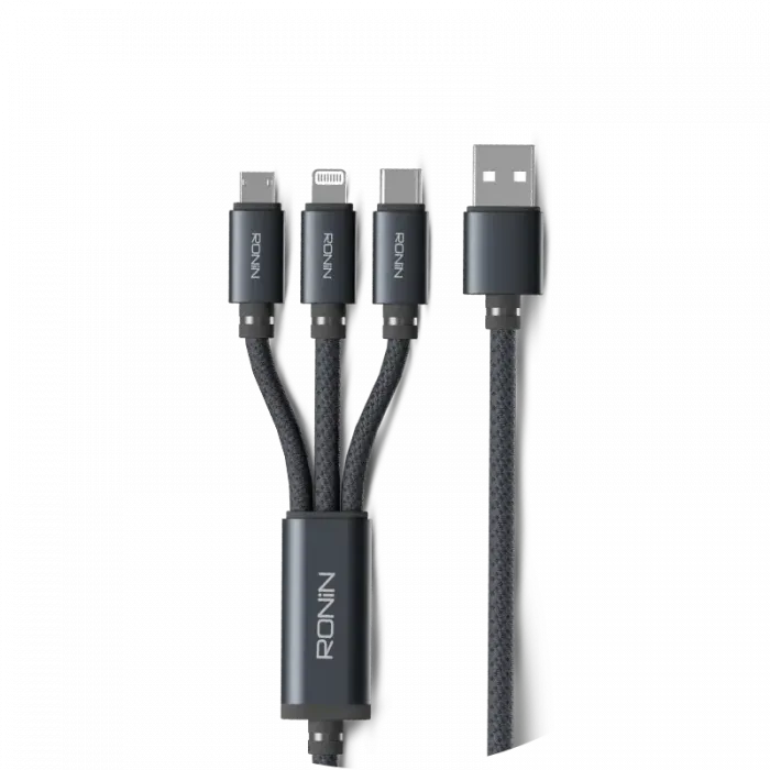 SMASH | R-2015 - 3 in 1 Charging Cable - Ronin