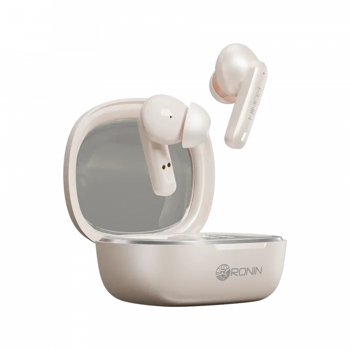 R-540 EarBuds - ENC + Gaming Mode - Cream - Ronin
