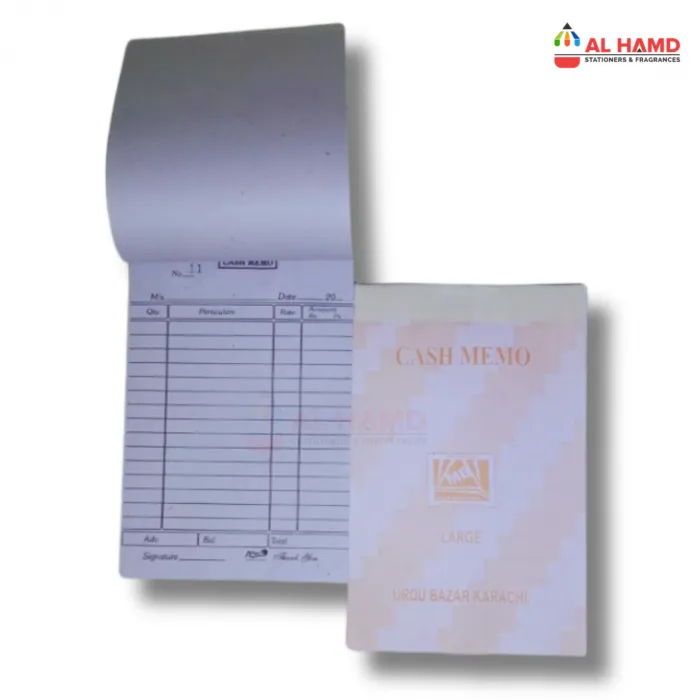 Cash memo Large 1/8 Size CML