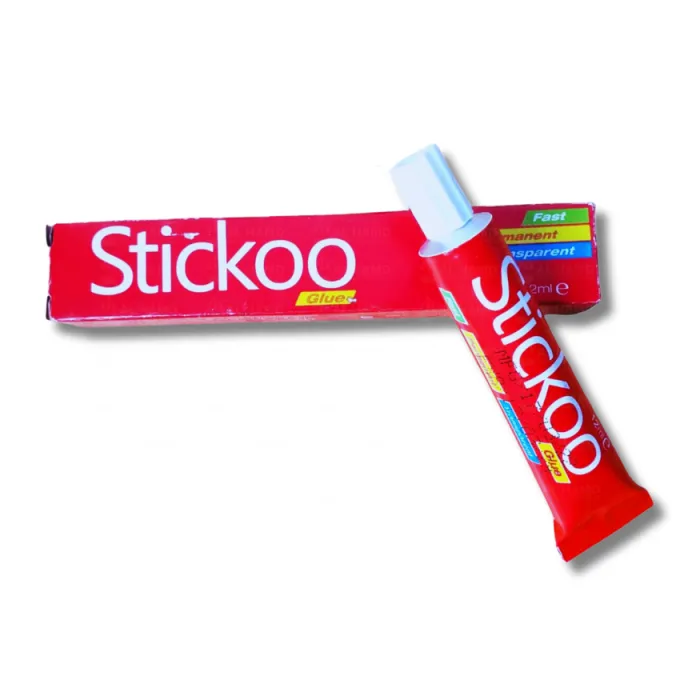 Stickoo Glue Tube 12ml Pcs (20's in a Box) SGT12