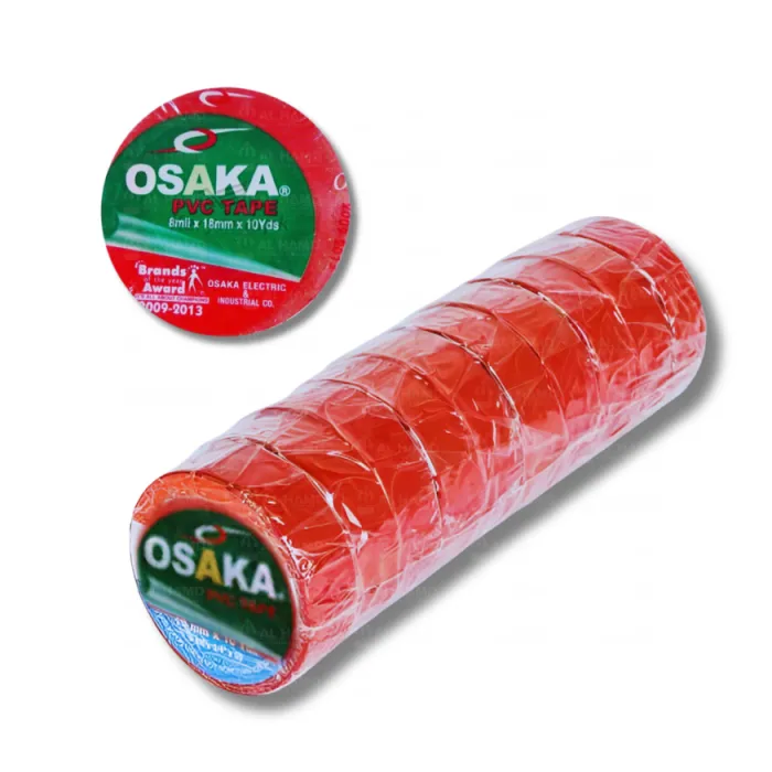 Osaka Electric Tape Red (10's Roll)