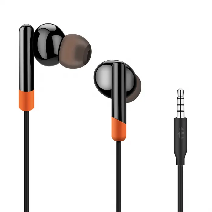 Itel Earphone - Handsfree - IEP-12 Black - Pcs
