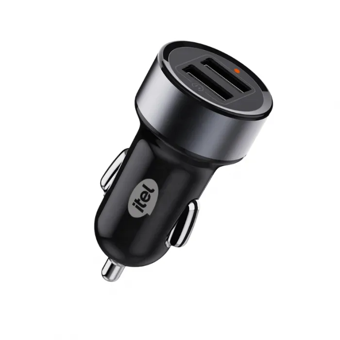 Itel Car Charger 15.4v - ICC-101 Black - Pcs