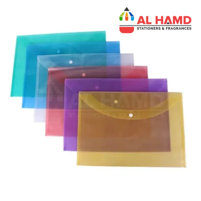 Rider Clear Bag 18c Transparent Neon Colors 12Pcs Pkt CB18T