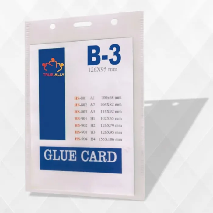ID Card Case Trans B3 10's Pkt IDCCTB3