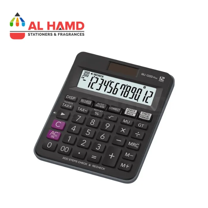 MJ-120D Plus 12-Digits Mini Desktop Calculator ( Casio Copy )
