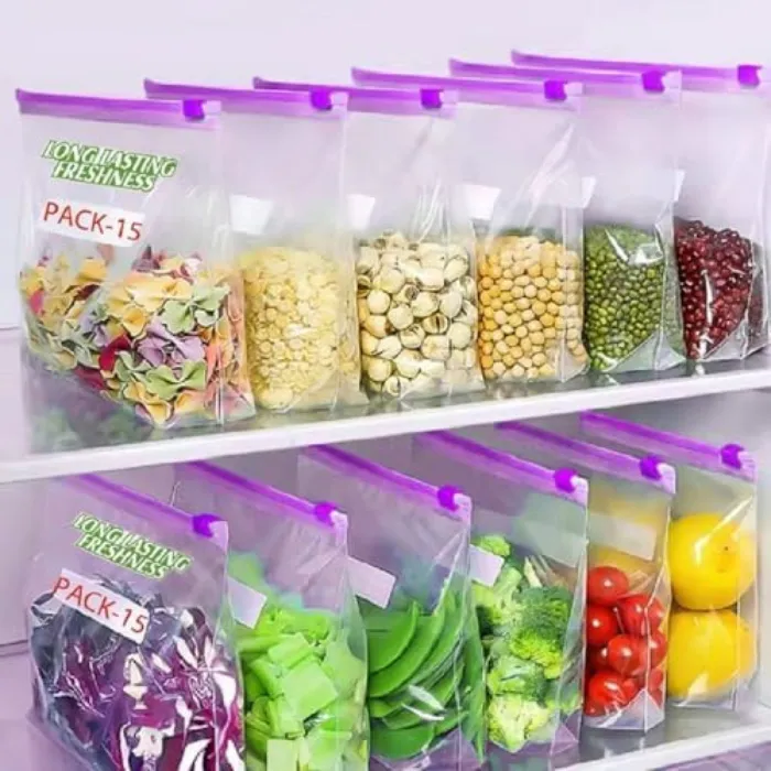 Storage Zipper Bag 7.5*9 Small (20pcs) Pkt