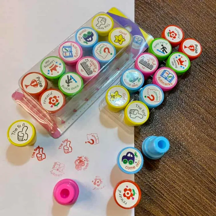 Stamp Design ( Best Word Stamp Set ) - dzn Packing