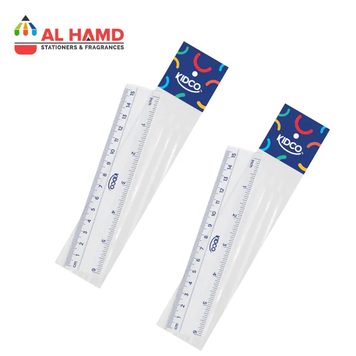 Kidco Scale Transparent 6inch Fine 12Pcs Pkt K6T