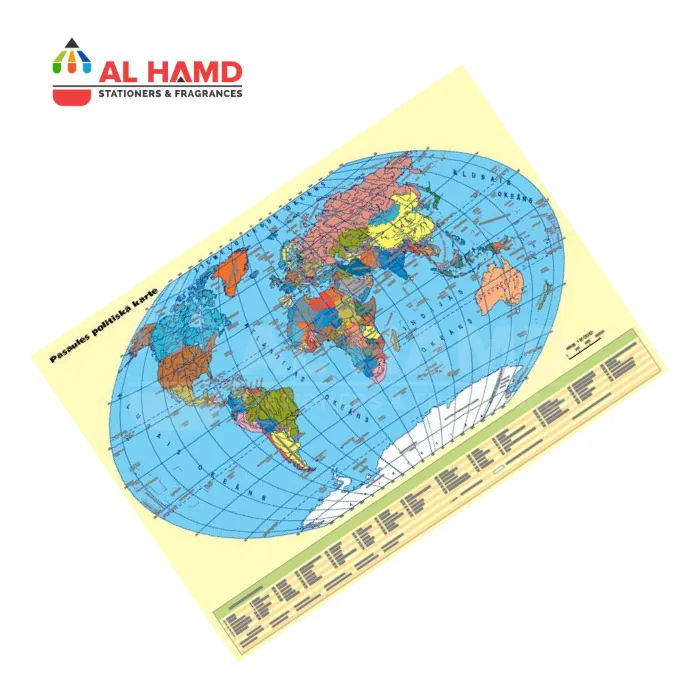 World Map Sheet Pcs