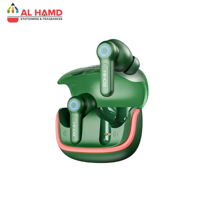 R-7015 | Ronin Gaming Earbuds - Green