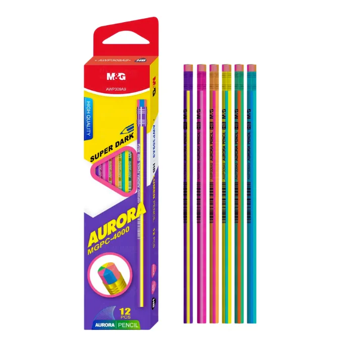 AURORA 4000 M&G Pencil 12Pcs Pkt AWP309A0 / MGPC-4000