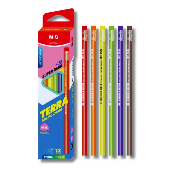 TERRA 2000 M&G Pencil 12Pcs Pkt AWP309A7 / MGPC-2000