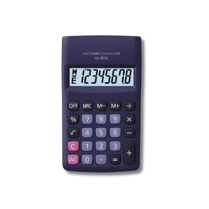Pocket Calculator Big Display HL-815L