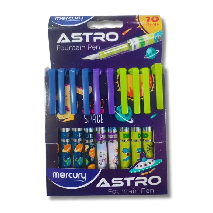 Mercury Astro Fountain Pen 10's