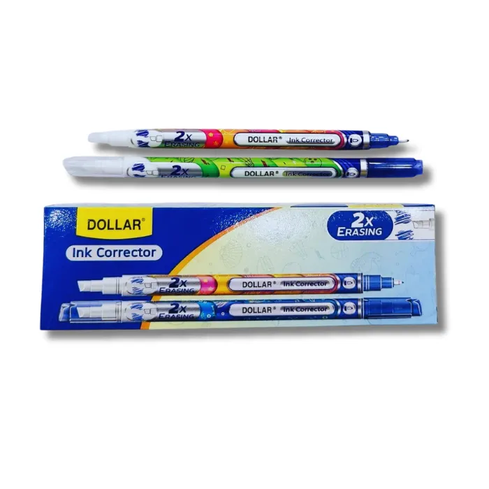 Dollar Remover Ink Correctot 10Pcs Pkt