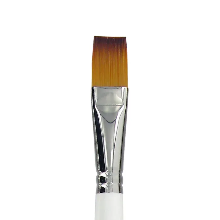 Paint Brush Flat 577-18 Size 12Pcs Pkt PBF18 ( Epilson Artist )