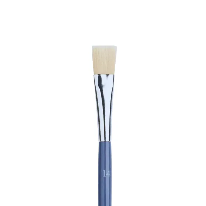 Paint Brush Flat 577-14 Size 12Pcs Pkt PBF14 ( Epilson Artist )
