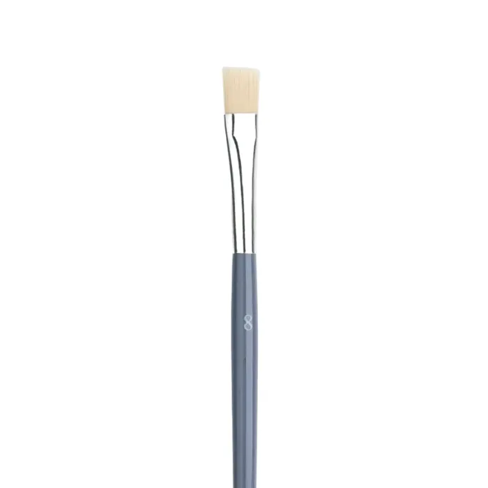 Paint Brush Flat 577-8 Size 12Pcs Pkt PBF8 ( Epilson Artist )