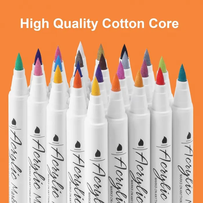 Acrylic Markers 24 Colors - Bolun - Washable - 511